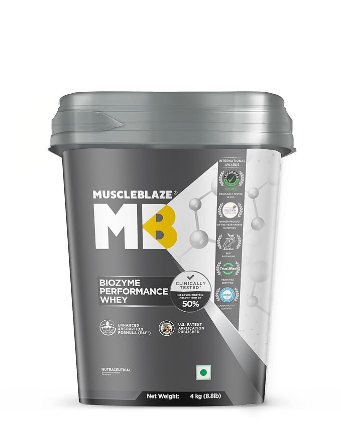 Best Whey Protein Powder MuscleBlaze Biozyme Performance Whey Protein Powder